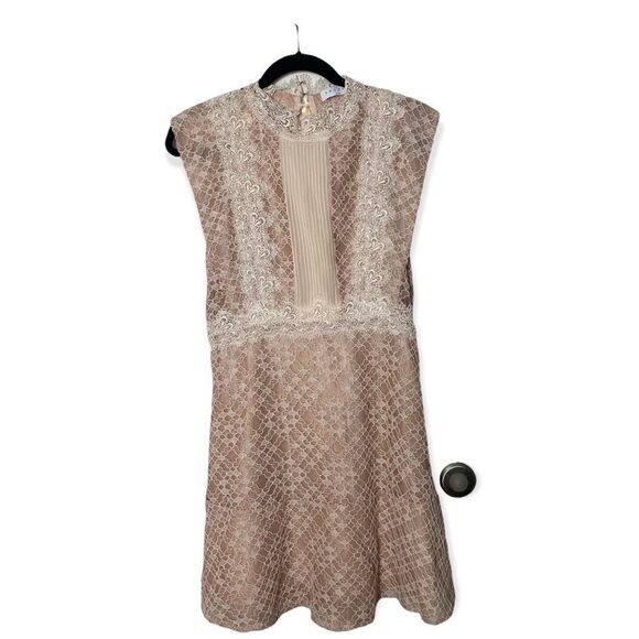 Sandro SZ 3 Peaches lace dress - Picture 1 of 7
